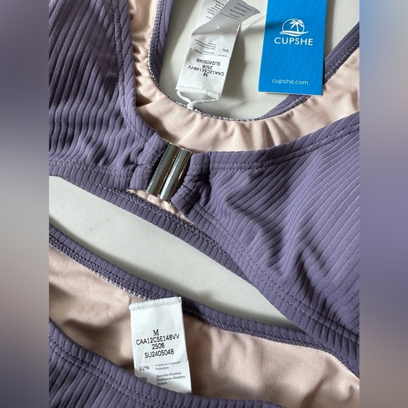 Cupshe Purple Bikini Set - Picture 4 of 4